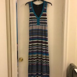 Maxi dress multi colored